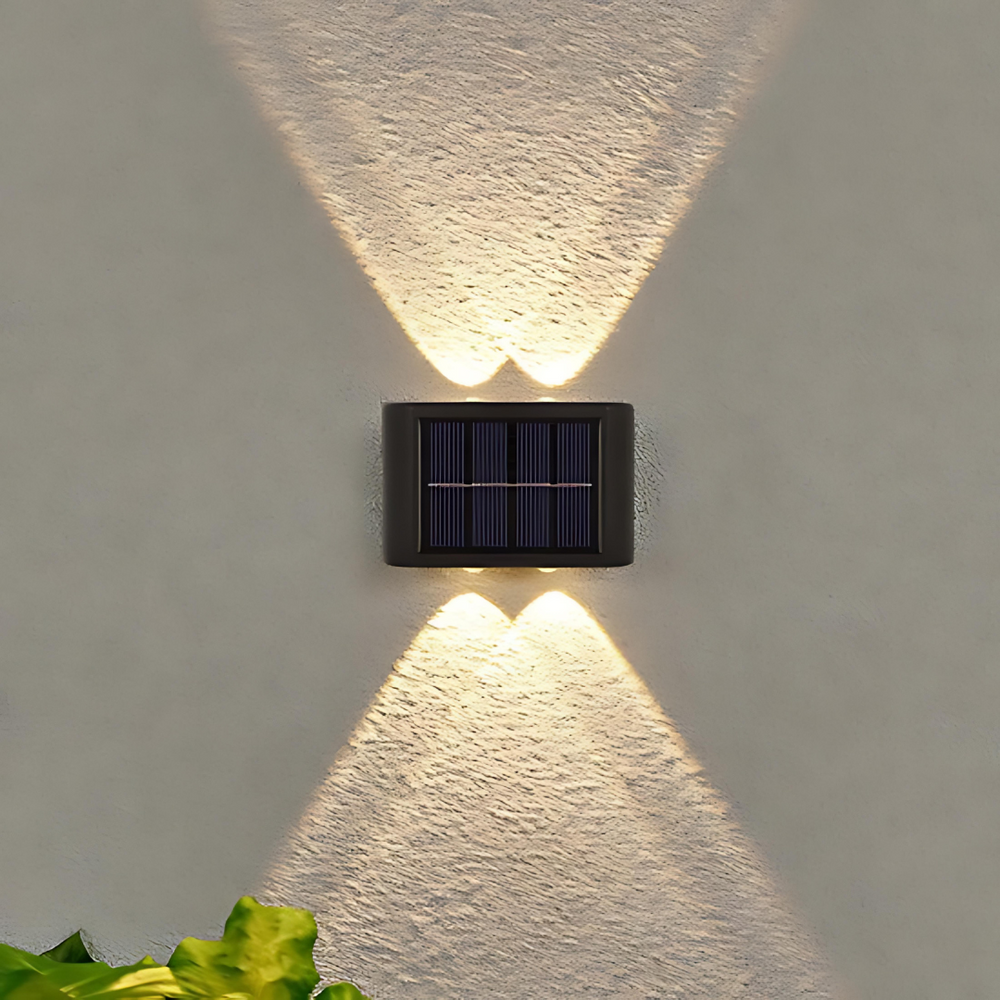Applique Solaire Éclat – Éclairage LED Extérieur à Énergie Solaire