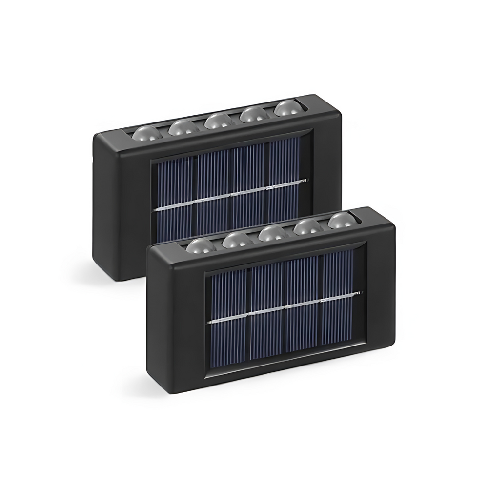 Applique Solaire Éclat – Éclairage LED Extérieur à Énergie Solaire