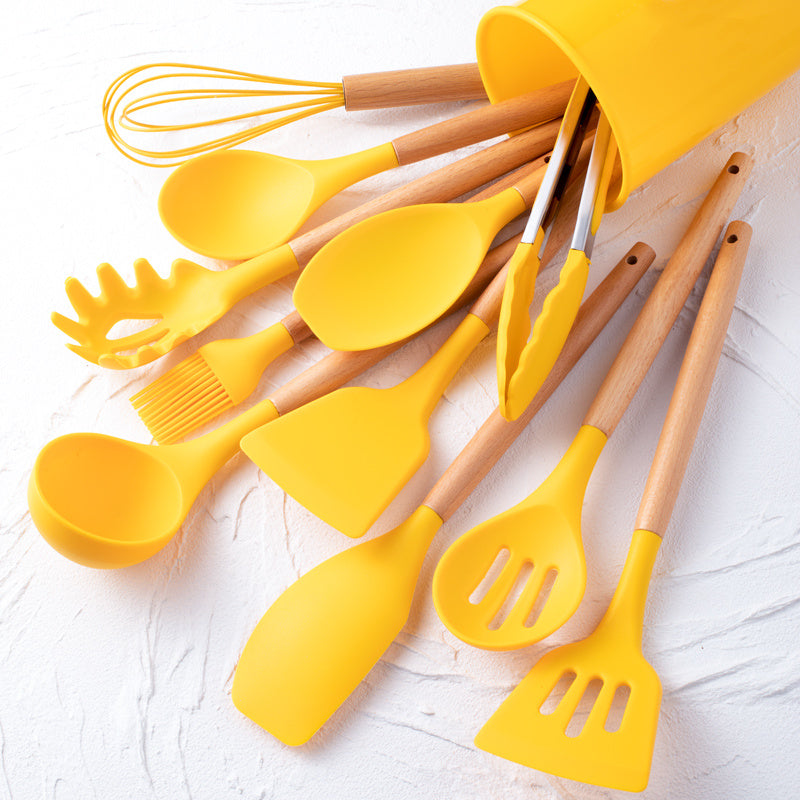 L'Atelier Silicone – Ensemble de Cuisine 12 Pièces Résistant à la Chaleur