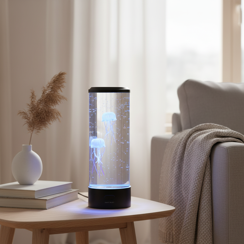 Lampe Méduse – Lampe LED d'Ambiance Relaxante