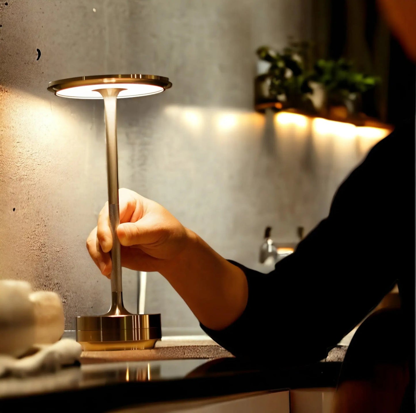 Lampe Tactile Aurore – Éclairage LED Sans Fil