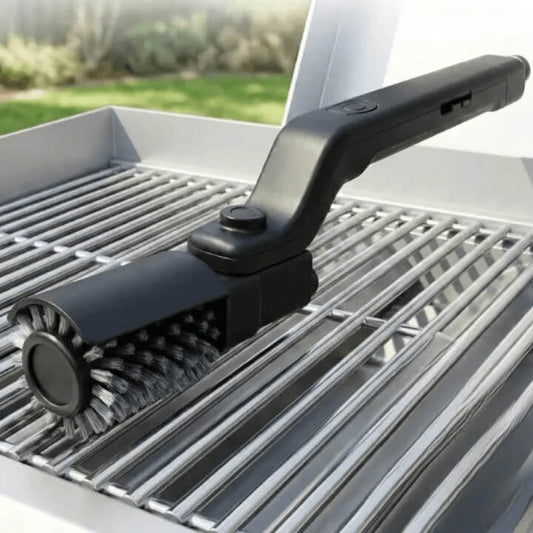 Grill'Éclat – Brosse à Gril Électrique Rotative